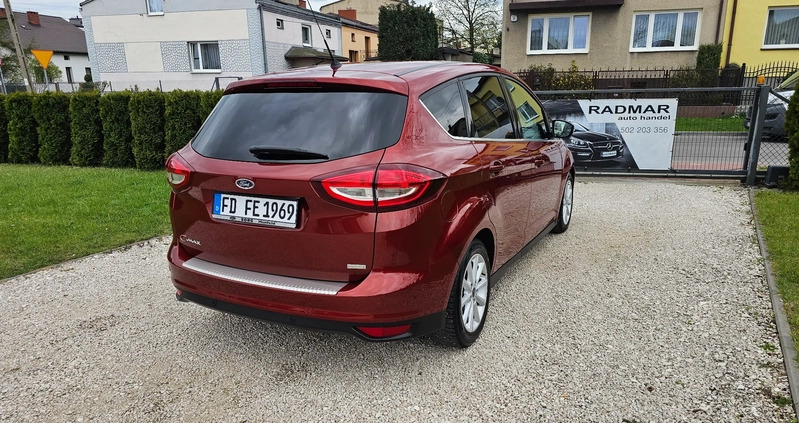 Ford C-MAX cena 38900 przebieg: 140000, rok produkcji 2015 z Piekary Śląskie małe 596